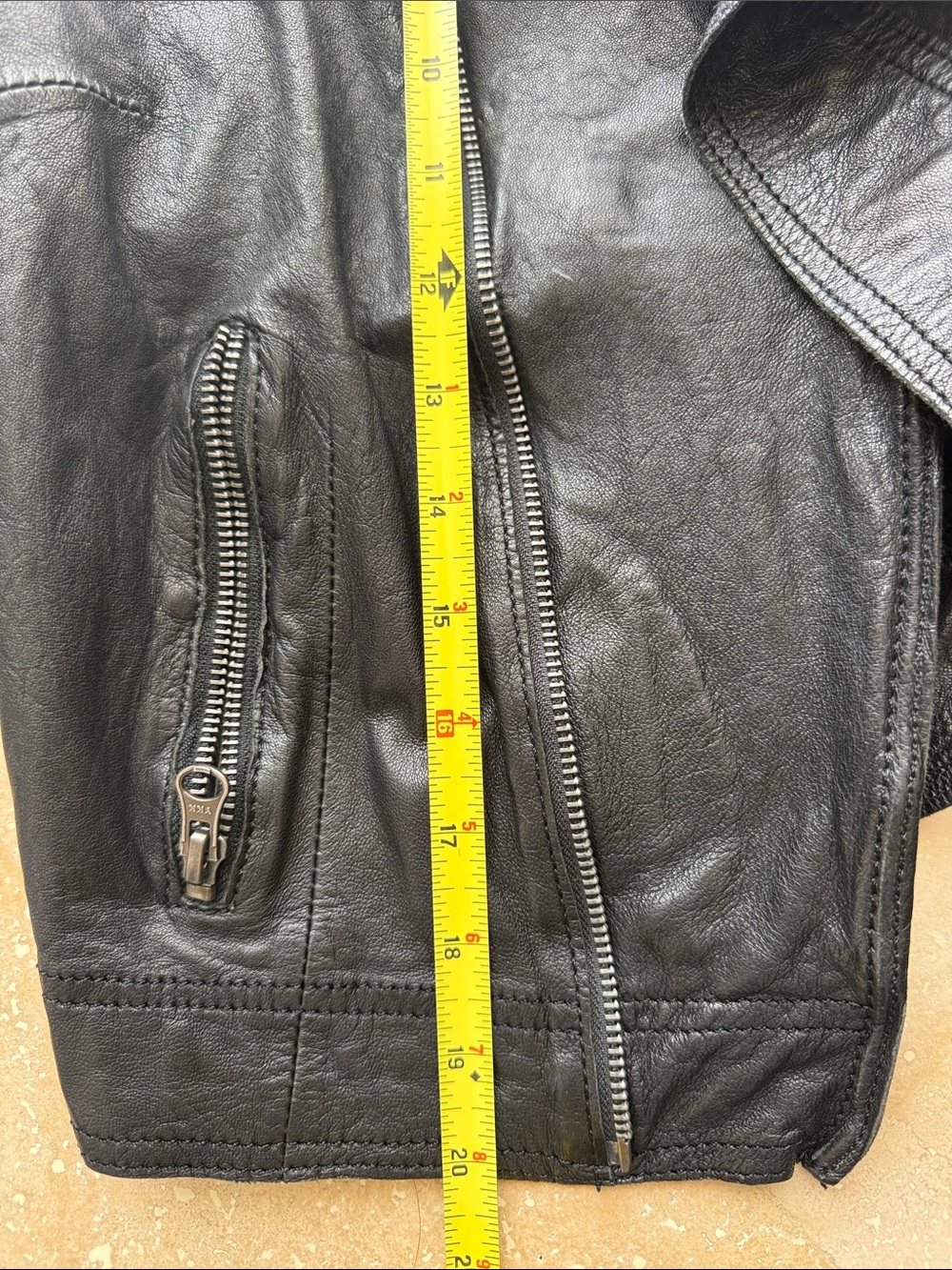 Jackett brand moto leather jacket XS - Picture 12 of 13